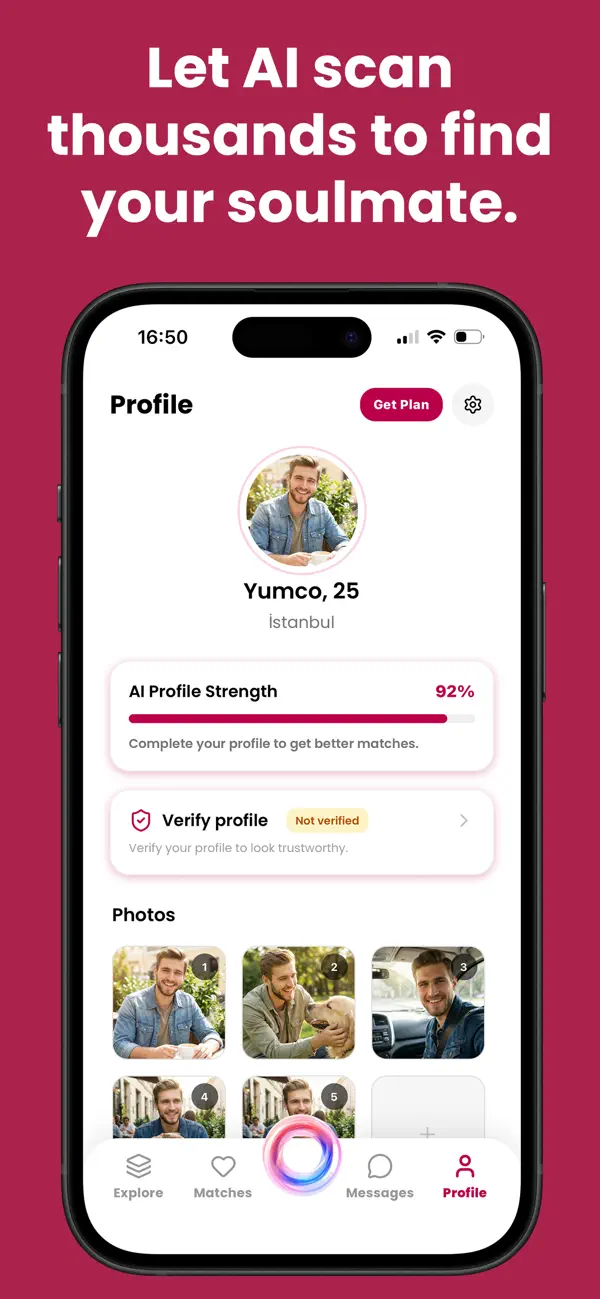 Socimia AI Dating App